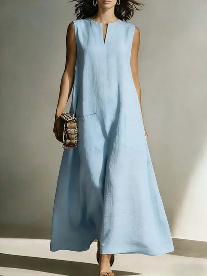 Women's Casual Simple Sleeveless Dress